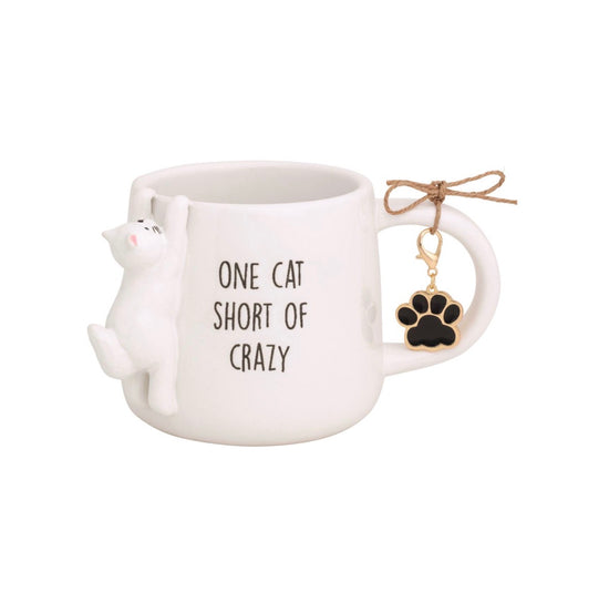 Cat In Charge Figure Mug