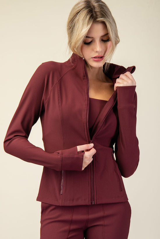 Ivy Nylon Rib Jacket