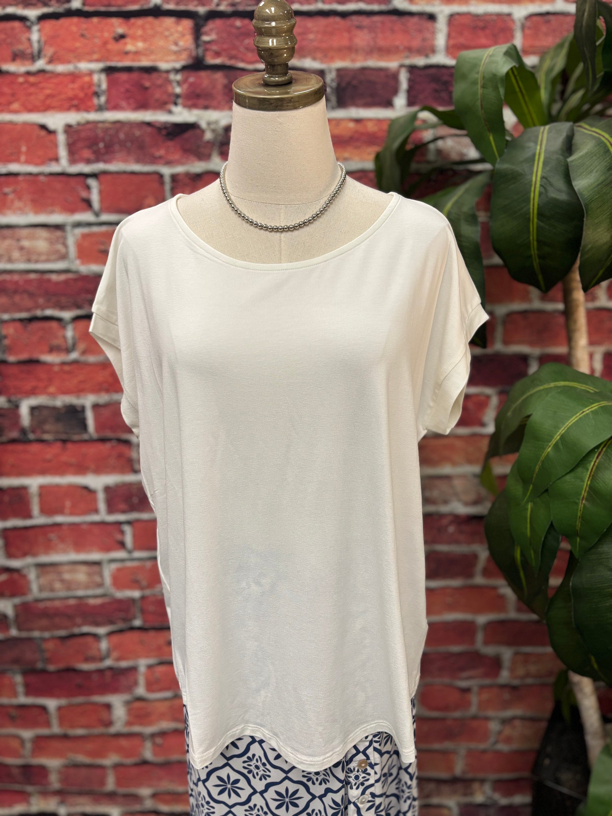 Easy Breezy Pintuck Tee
