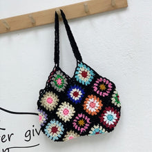Load image into Gallery viewer, Granny Crochet Handbag
