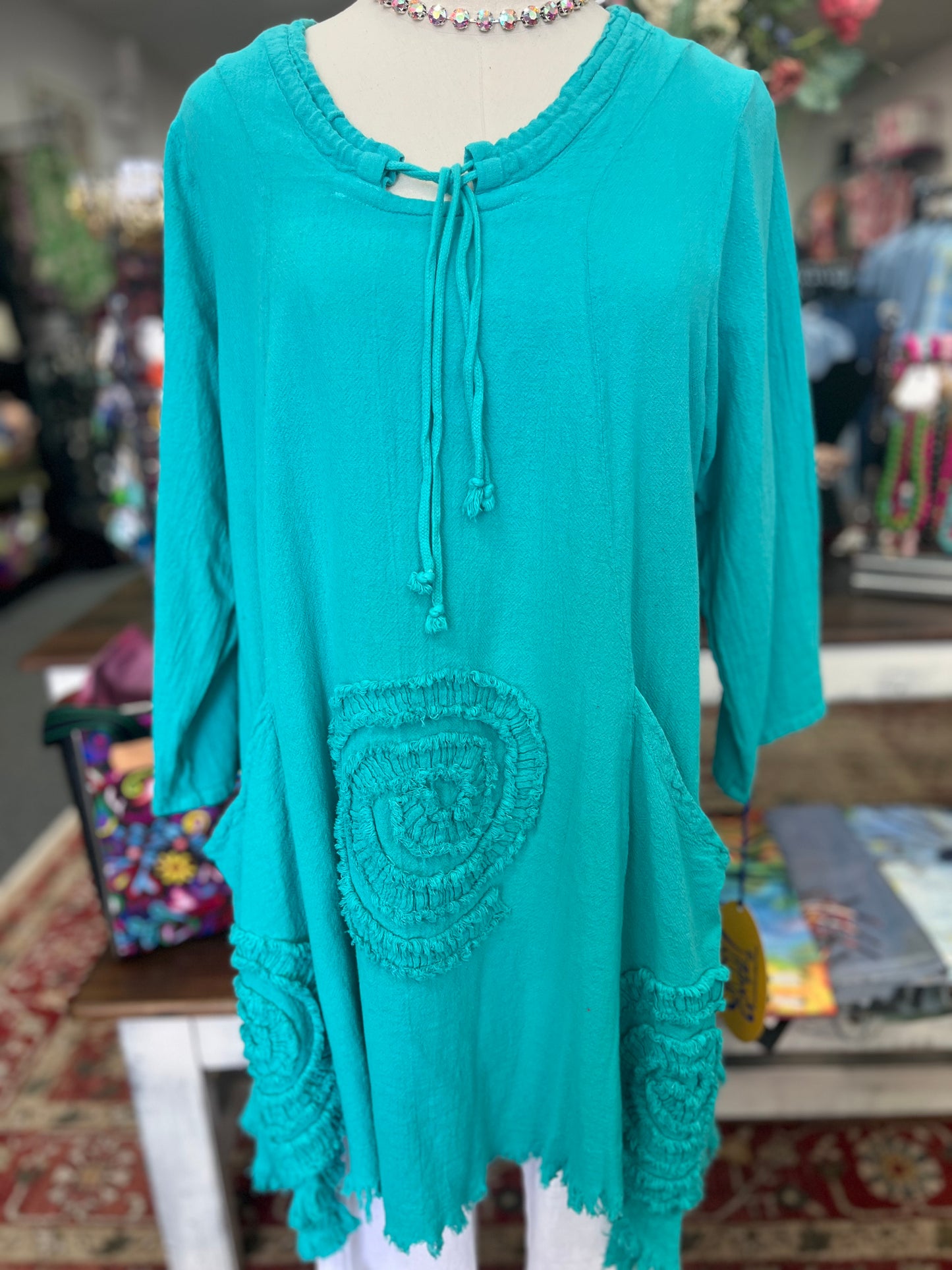 Oh My Gauze Circle Top *FINAL SALE*