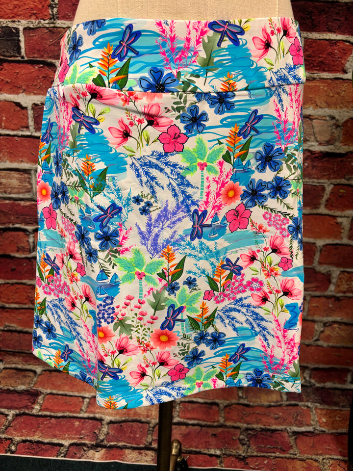 Tropical Breeze Performance Skort