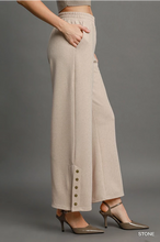 Load image into Gallery viewer, Ribbed Knit Wide Leg Pants
