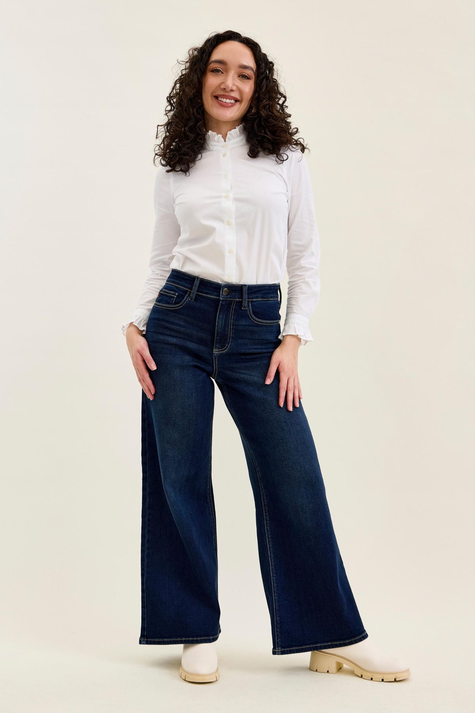 Judy Blue Lux Retro Wide Leg Pant