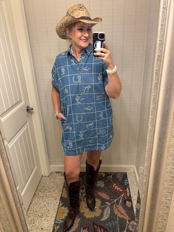 Let's Go To the Rodeo Dress