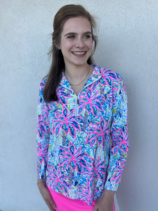 Coastal Clubhouse Quarter Zip Pullover