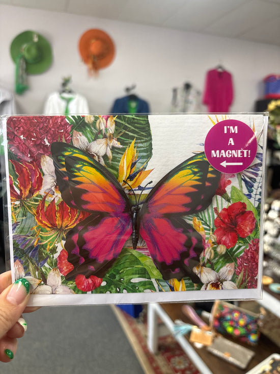 Magnet Butterfly Gift Card