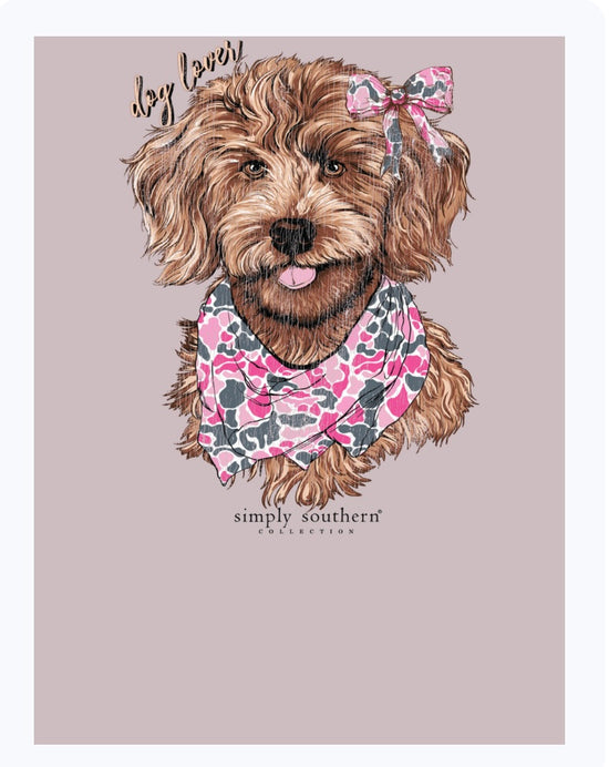 Dog Camo Short Sleeve Tee