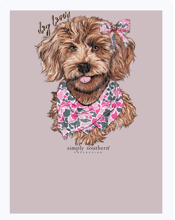 Dog Camo Short Sleeve Tee