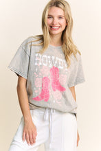 Load image into Gallery viewer, Mineral Washed Cowboy Boot Graphic Tee
