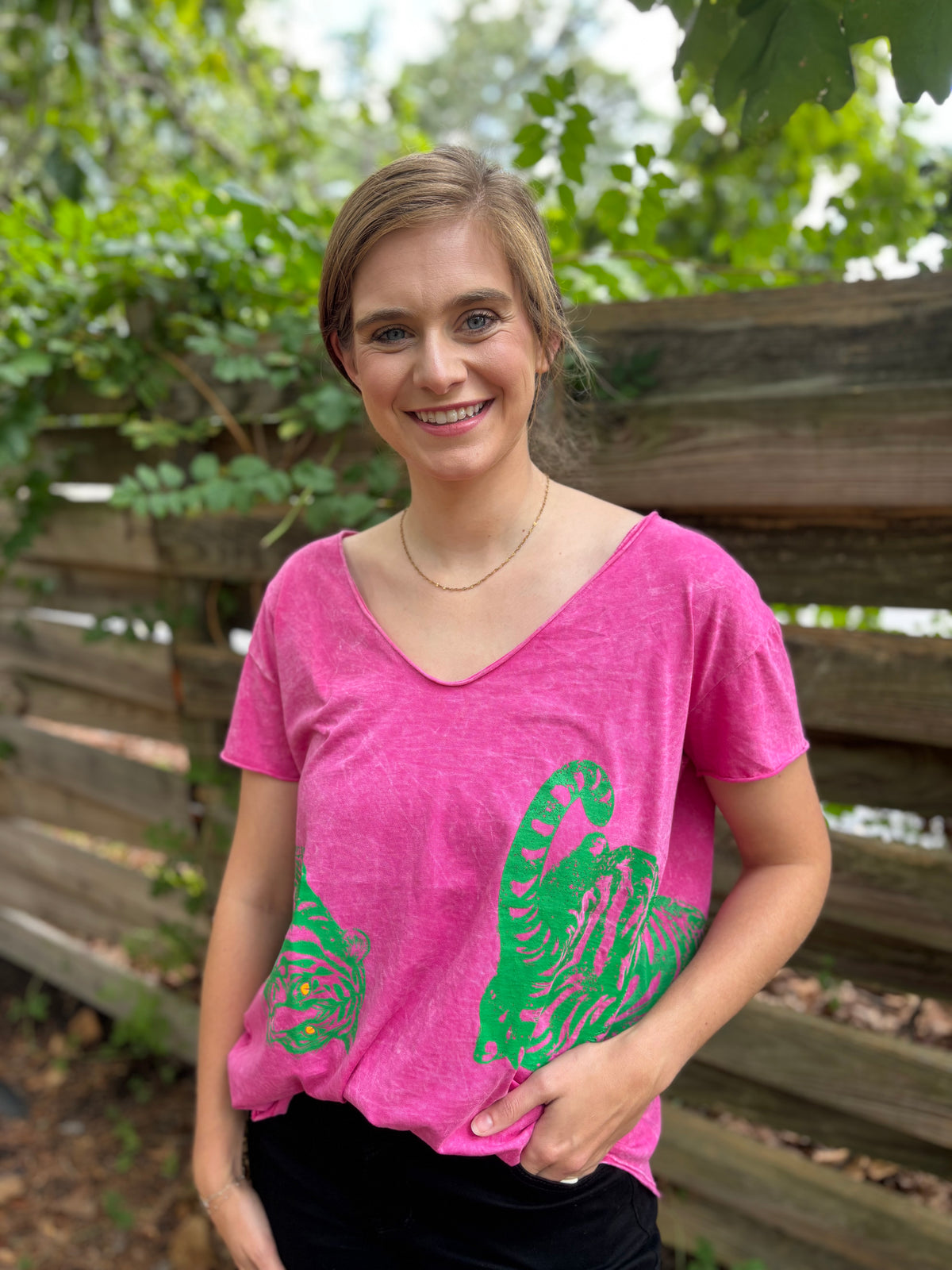 Pink Tiger Top