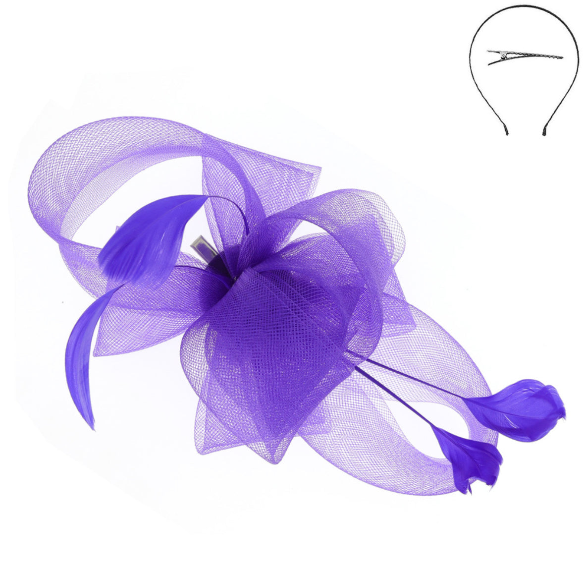 Southern Style Veiled Fascinator
