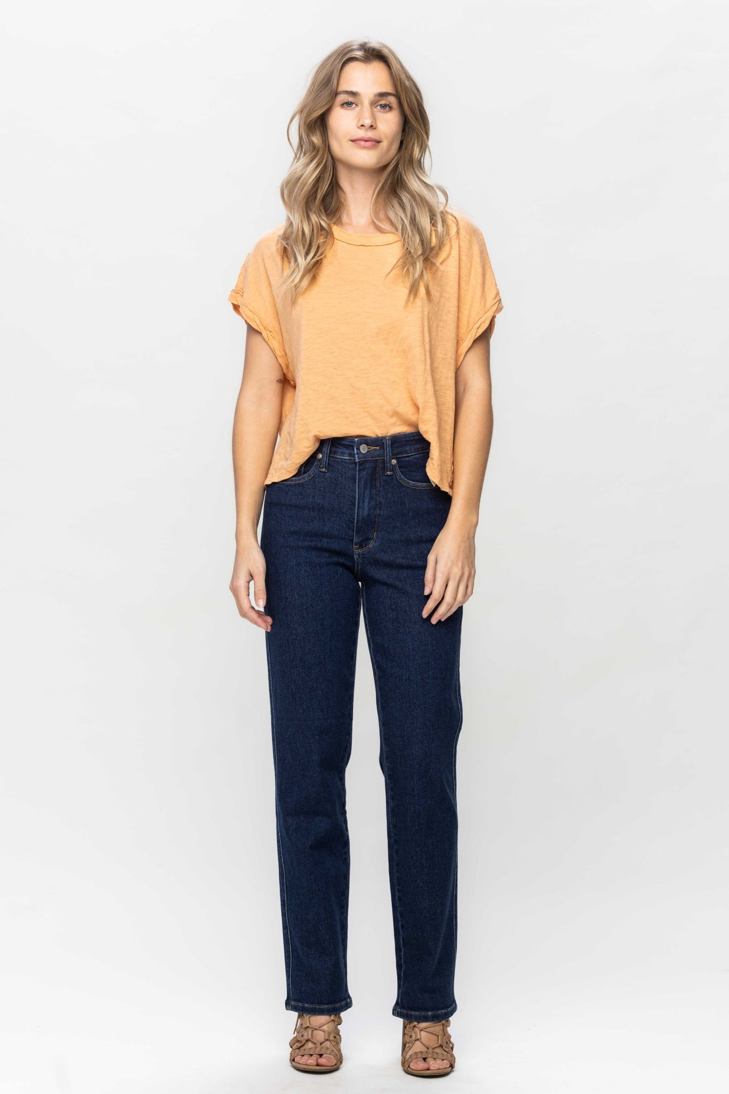 Judy Blue High Waist Tummy Control Classic Straight