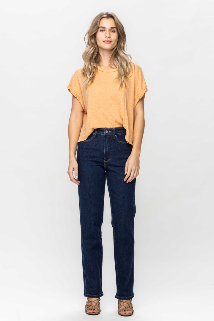 Judy Blue High Waist Tummy Control Classic Straight