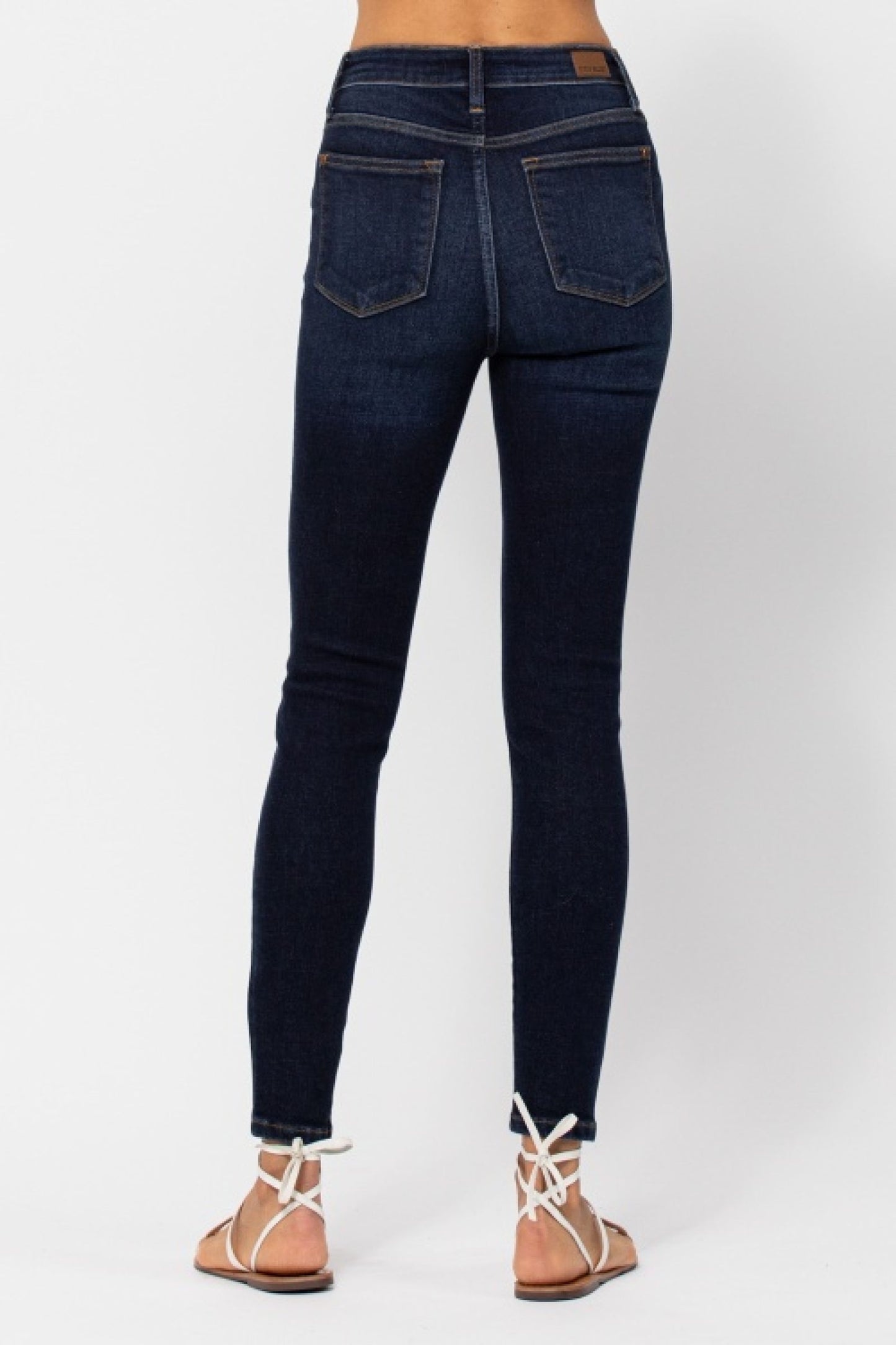 Judy Blue HIGH-WAIST SKINNY WITH HANDSANDING *FINAL SALE*