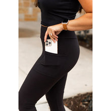 Load image into Gallery viewer, Black Capri Legging
