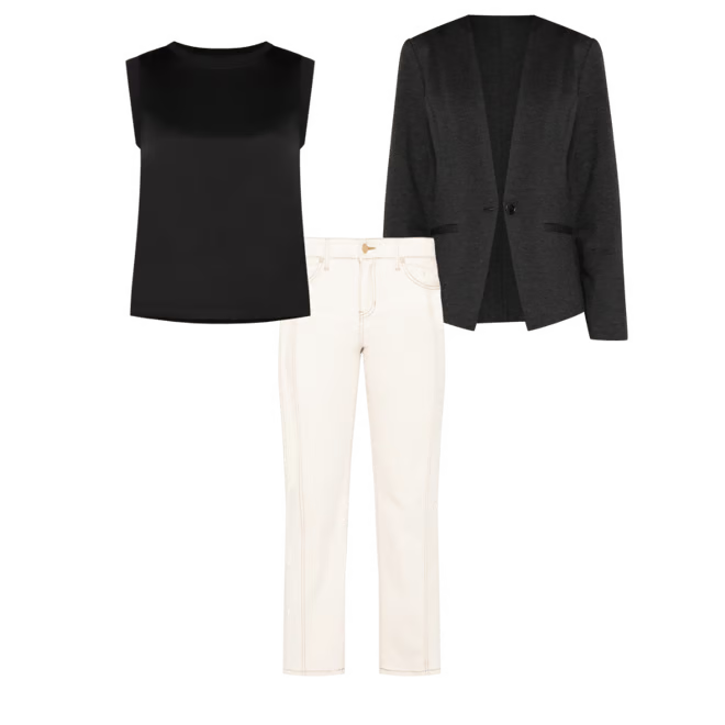Kennedy Crop Straight