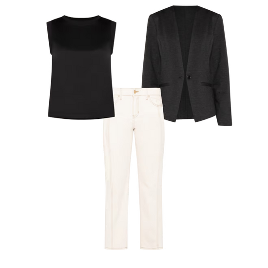Kennedy Crop Straight