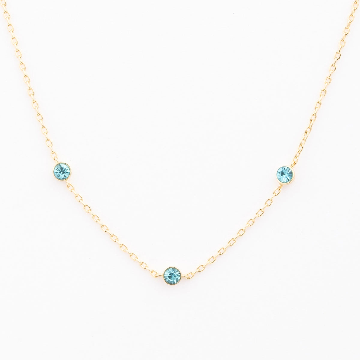 Kristina Birthstone Necklaces