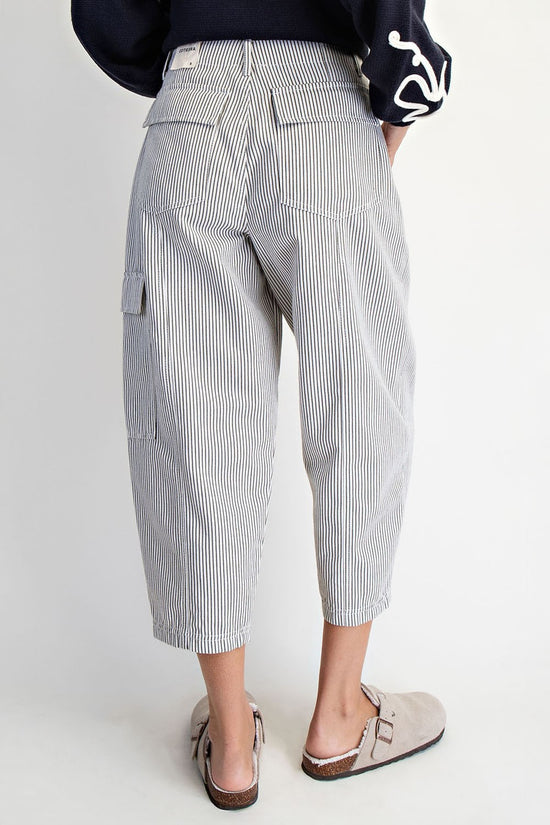 Striped Cargo Pants