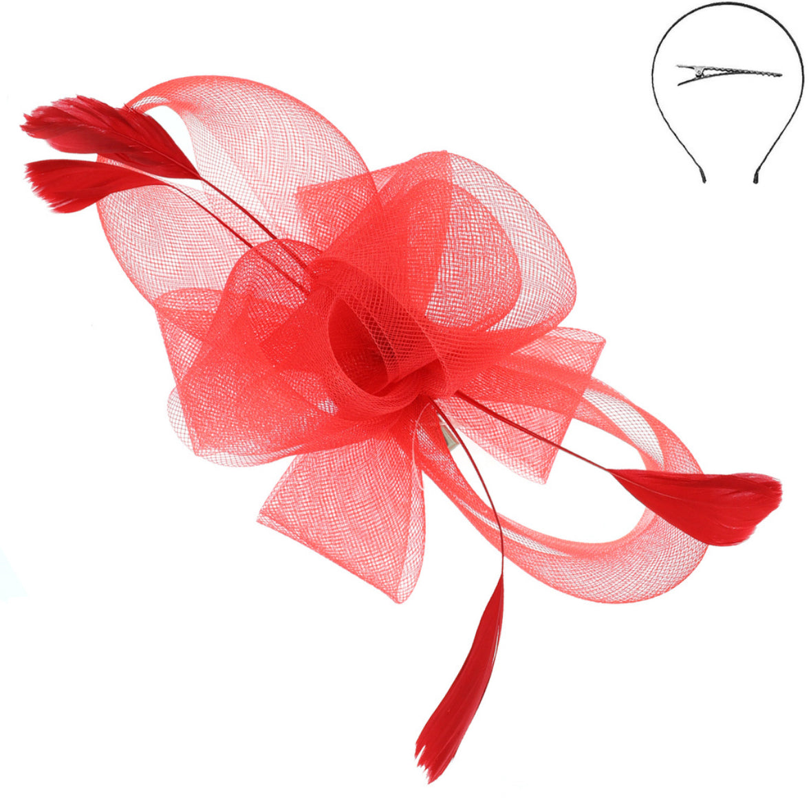 Southern Style Veiled Fascinator