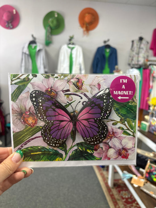 Magnet Butterfly Gift Card