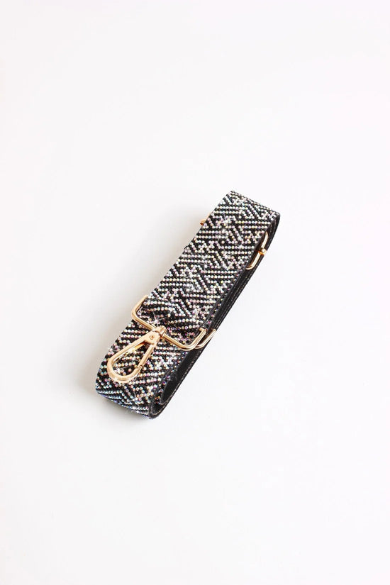 Sparkling Rhinestone Guitar Strap