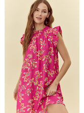 Load image into Gallery viewer, Flower Chiffon Dress
