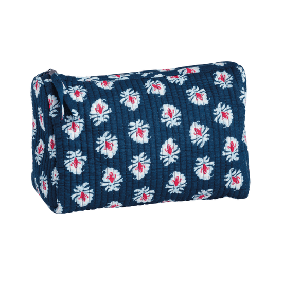 Block Quilted Print Case