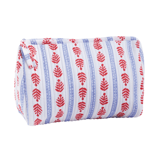 Block Quilted Print Case
