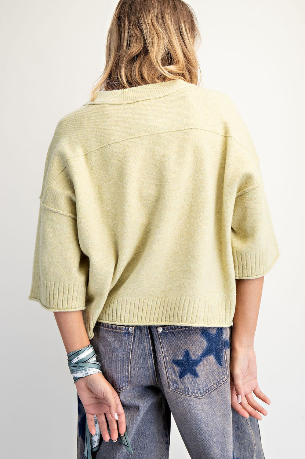 Crew Neck Oversized Sweater