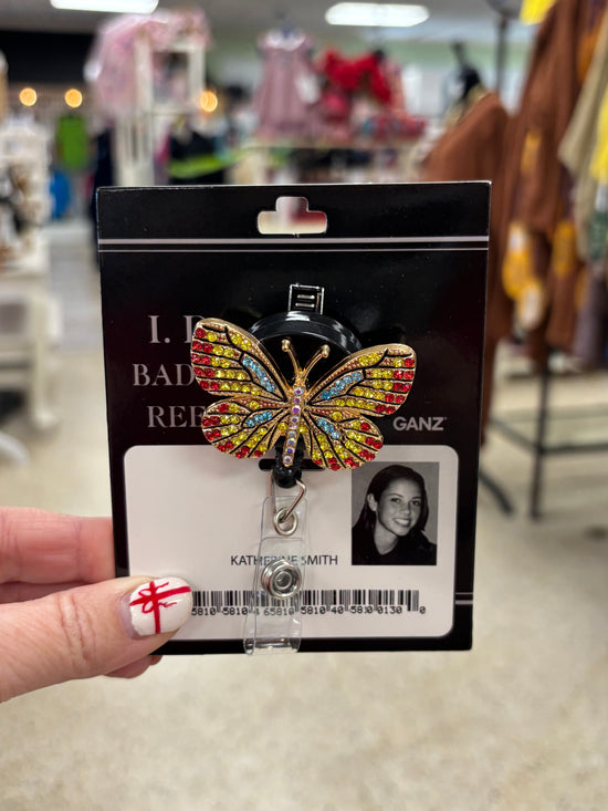Rhinestone Badge Holders