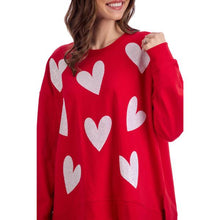 Load image into Gallery viewer, Valentine Sparkle Sweatshirt
