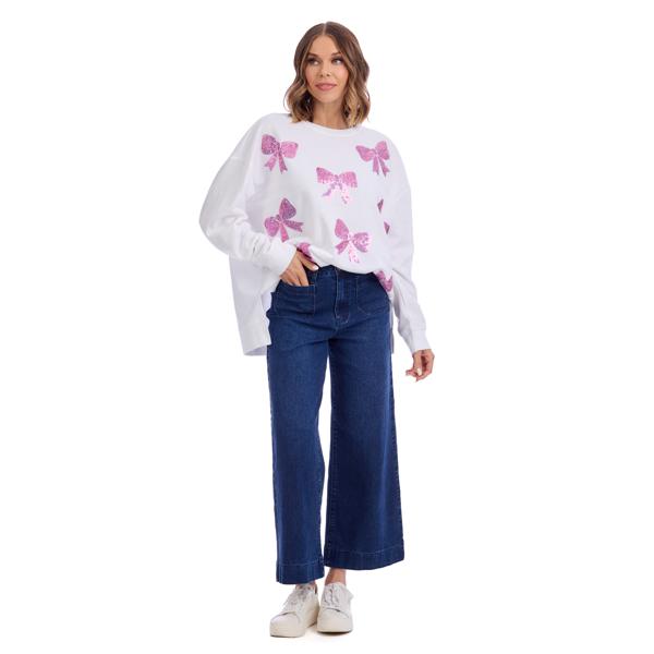 Bow Sparkle Sweatshirt