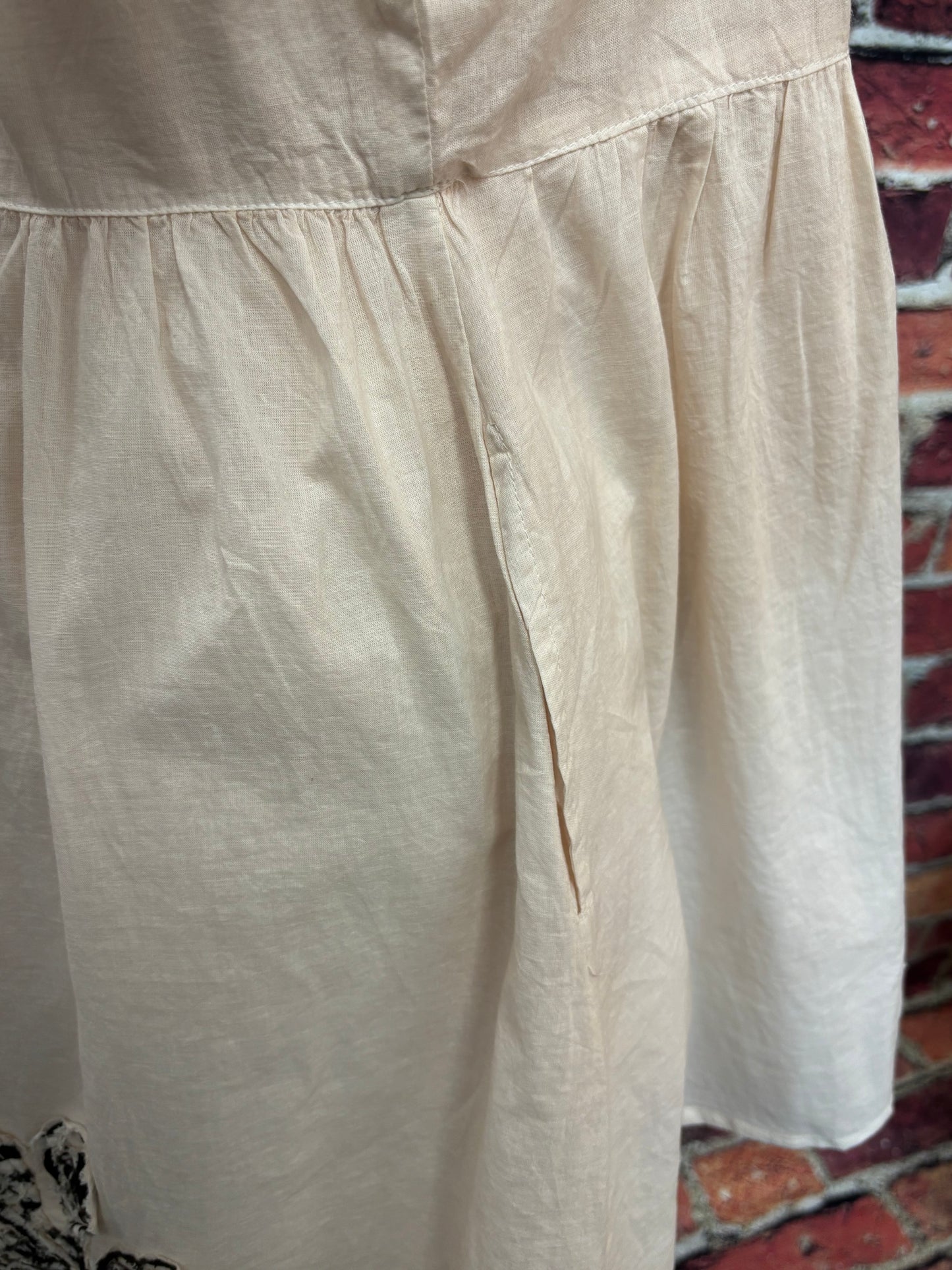 Vintage Storybook Cotton Shirt Dress
