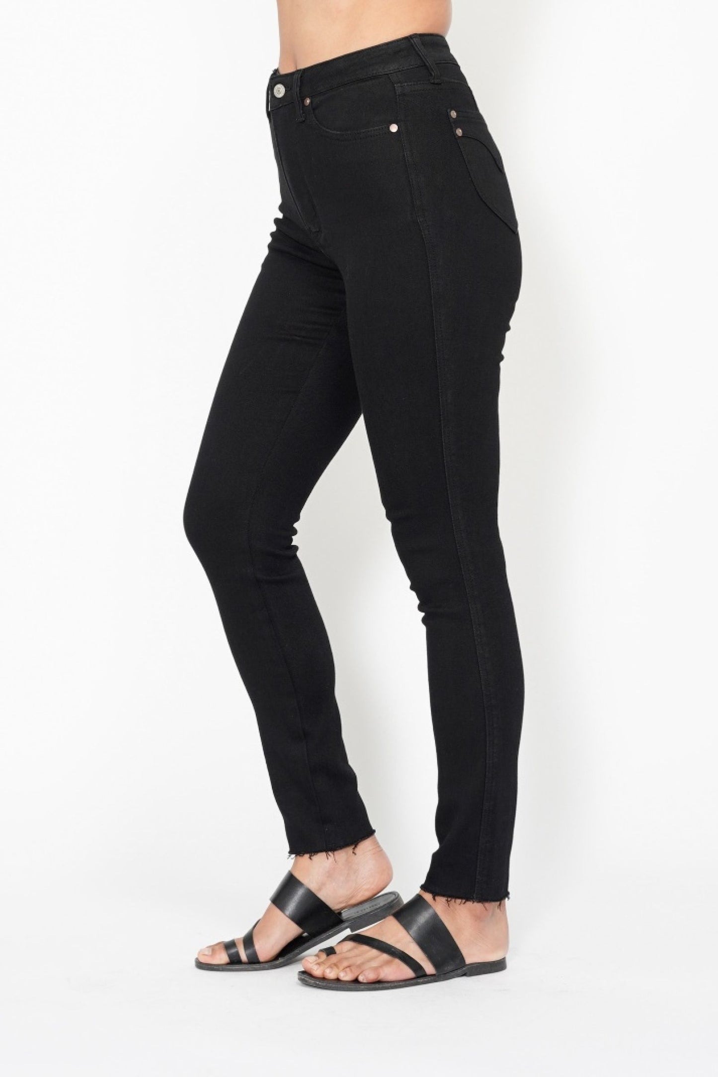 Judy Blue High Waisted Tummy Control Shield Pockets Skinny