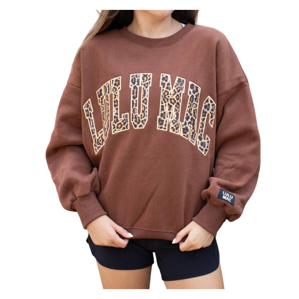 Lulu Mac Long Sleeve Crew Neck Sweatshirt