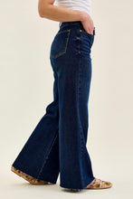 Load image into Gallery viewer, Judy Blue HW Retro Wide w/ Adjustable WB Tabs + Raw Hem
