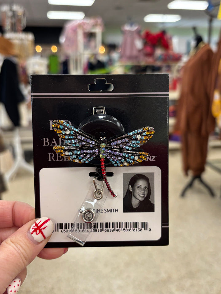 Rhinestone Badge Holders