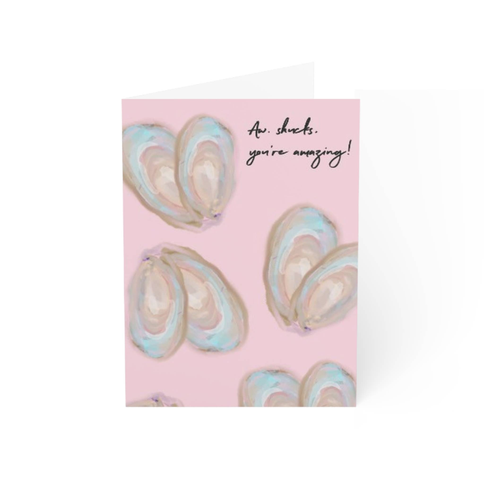 Aw Shucks - Note Card 