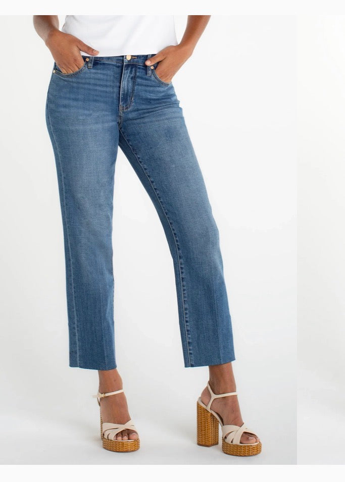 Kennedy Crop Straight With Blind Hem