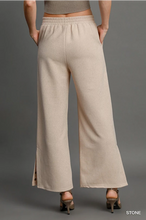 Load image into Gallery viewer, Ribbed Knit Wide Leg Pants
