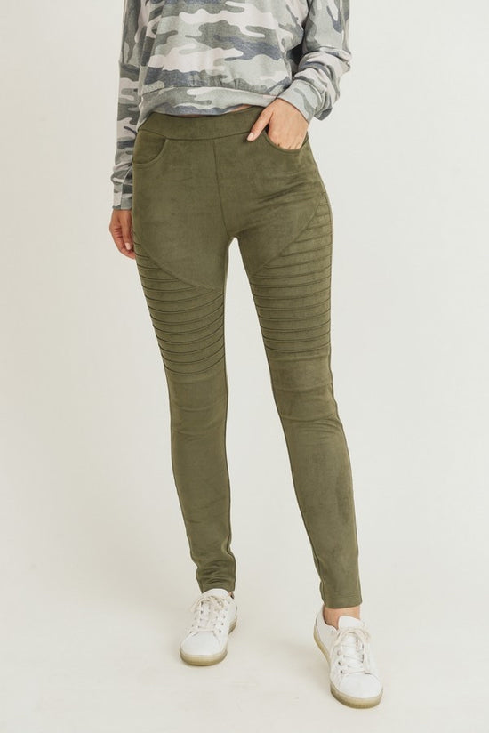 Going For A Ride Suede Leggings *FINAL SALE*