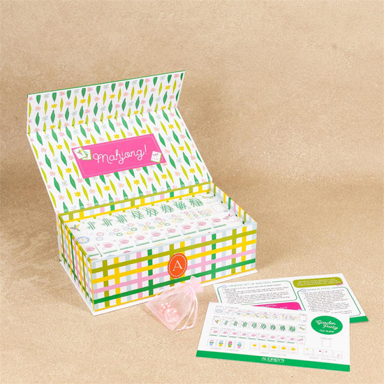 Garden Party Mahjong Tiles