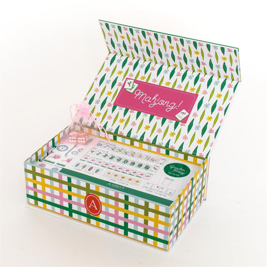 Garden Party Mahjong Tiles
