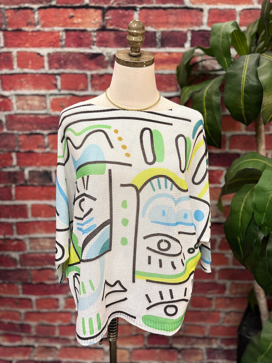Made in Italy Artistic Lightweight Sweater