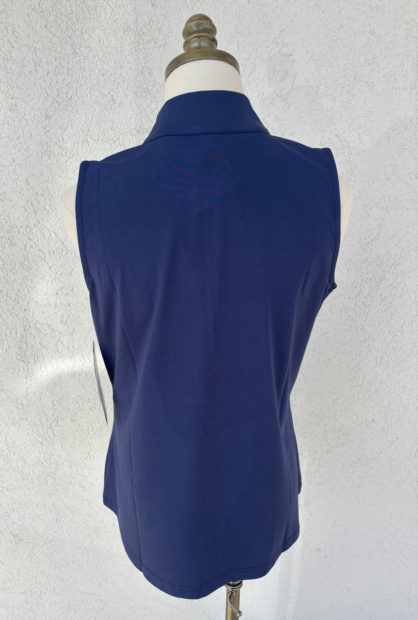 Lulu-B Sleeveless Zip Top