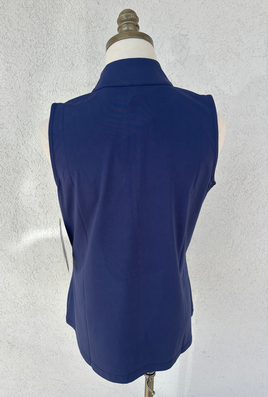 Lulu-B Sleeveless Zip Top