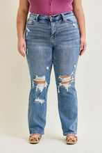 Load image into Gallery viewer, Judy Blue HW Stone Wash Destroyed Bootcut
