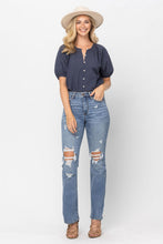 Load image into Gallery viewer, Judy Blue HW Stone Wash Destroyed Bootcut
